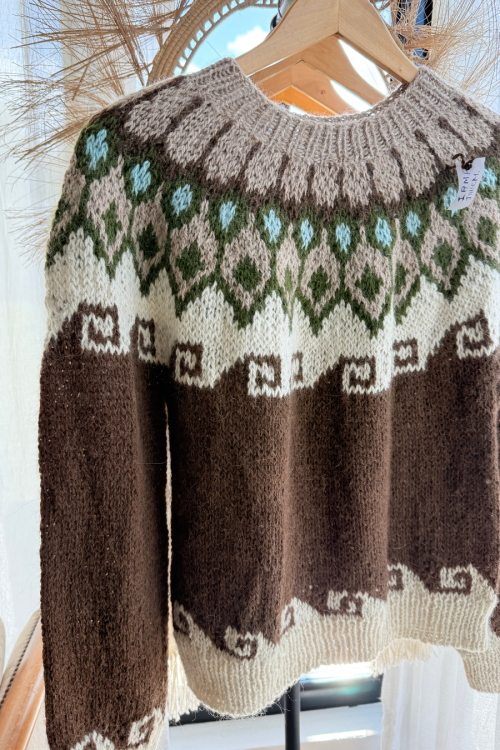 Sweater Andino Pez| Espacio Macedo